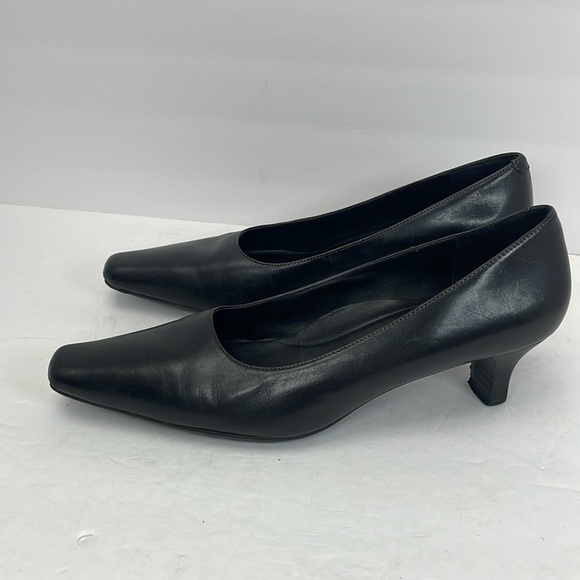 Ecco leather pumps size EU 40 black - Picture 1 of 10